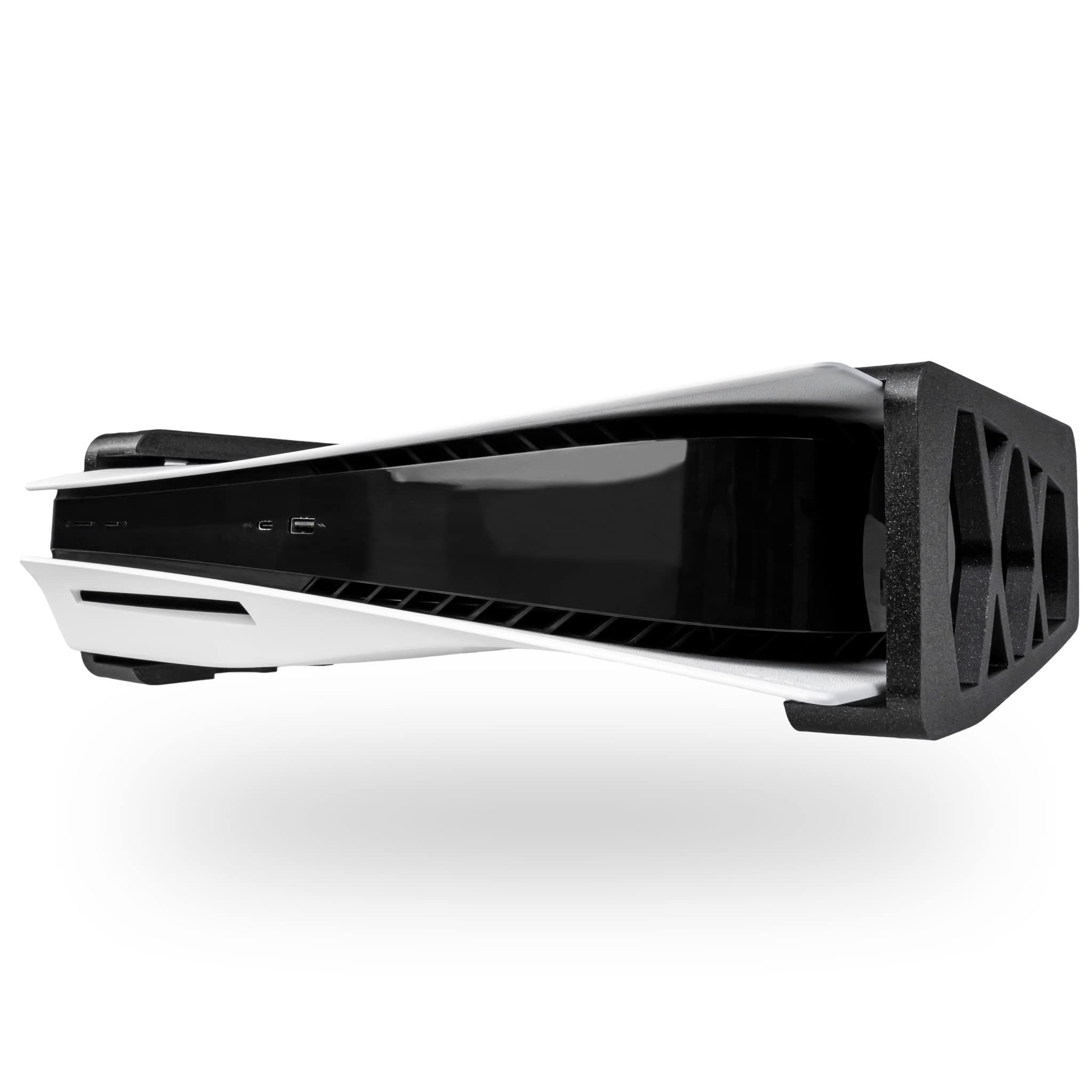 Glistco Stealth Mount for PS5 - Galaxy Black Disc Edition | Secure & Space-Saving Vertical Stand | Perfect for Gaming Setups & Entertainment Centers