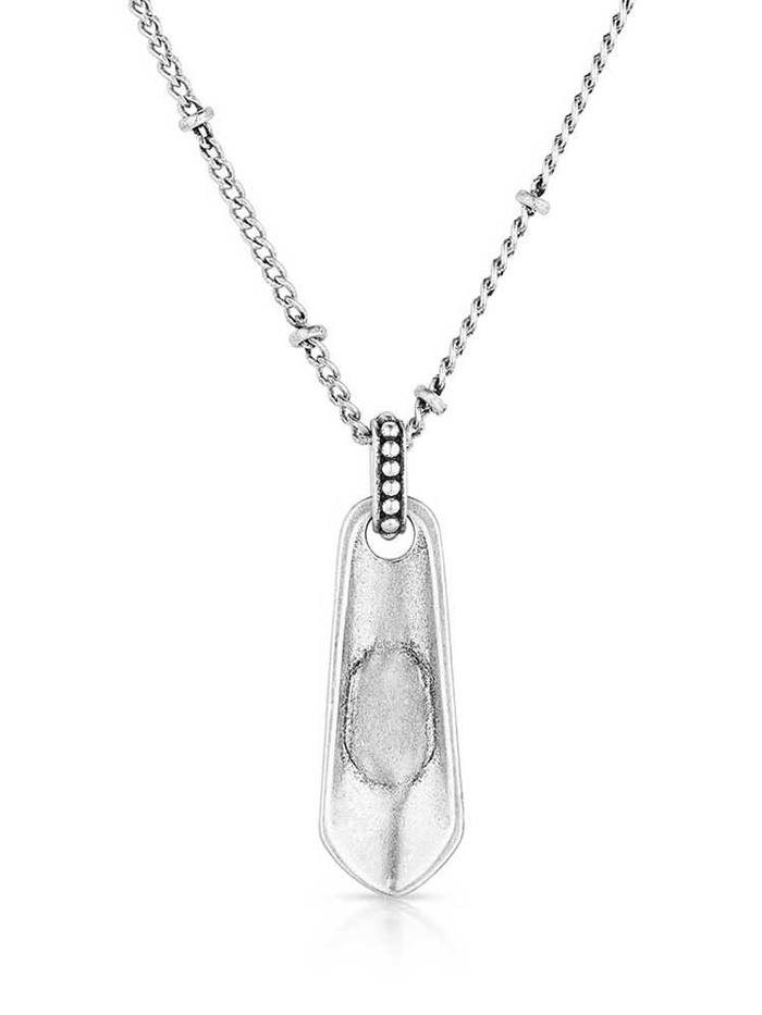 Montana Silversmiths NC5854 Vintage Silver Treasure Necklace for Women - Perfect for Casual Wear, Date Nights & Special Occasions