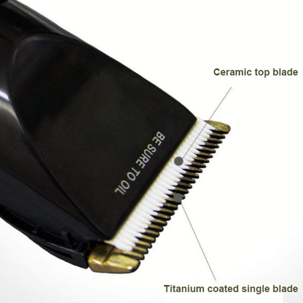 Professional Cordless Hair Clipper for Men - 3-Speed Motor Hair Trimmer Kit with Precision Blades | Home & Barber Use | HN-7300 | Perfect for DIY Haircuts, Beard Trimming & Grooming at Home or Salon