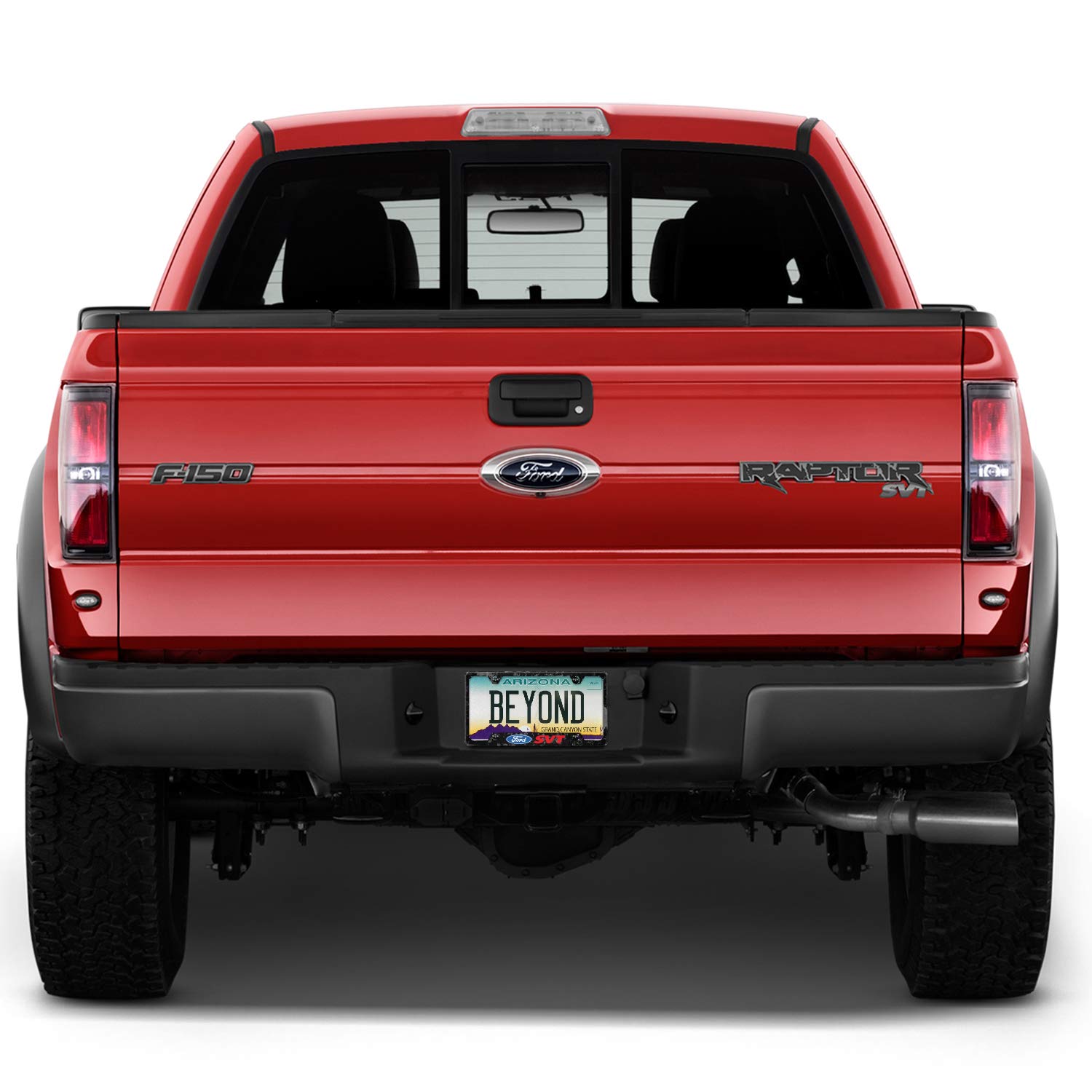Ford SVT Real Black Forged Composite Carbon Fiber License Plate Frame - 50 State Legal - Durable & Stylish Car Accessory for Ford Vehicles - Perfect for Customizing Your Ride or Gift for Car Enthusiasts