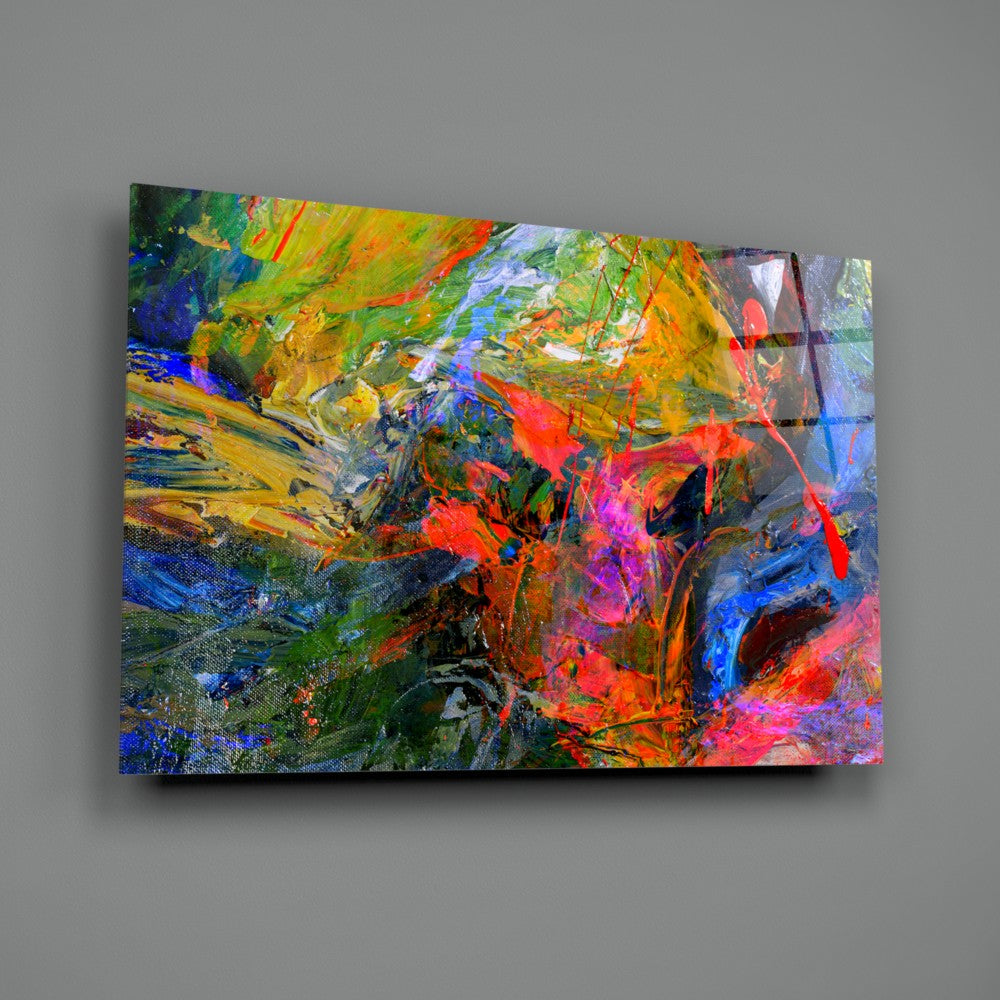 Abstract Art Wall Decor - Modern Canvas Painting for Living Room, Bedroom & Office - Handmade Abstract Vi Artwork for Home & Office Decor