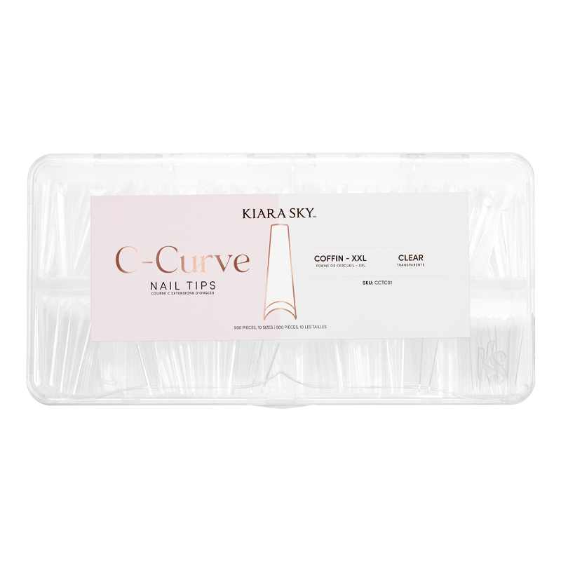 Extra Long Coffin Fake Nail Tips - Clear Acrylic Press on Nails for Halloween, Gothic Style & Special Occasions - 120pcs Full Cover Nail Extensions for Women