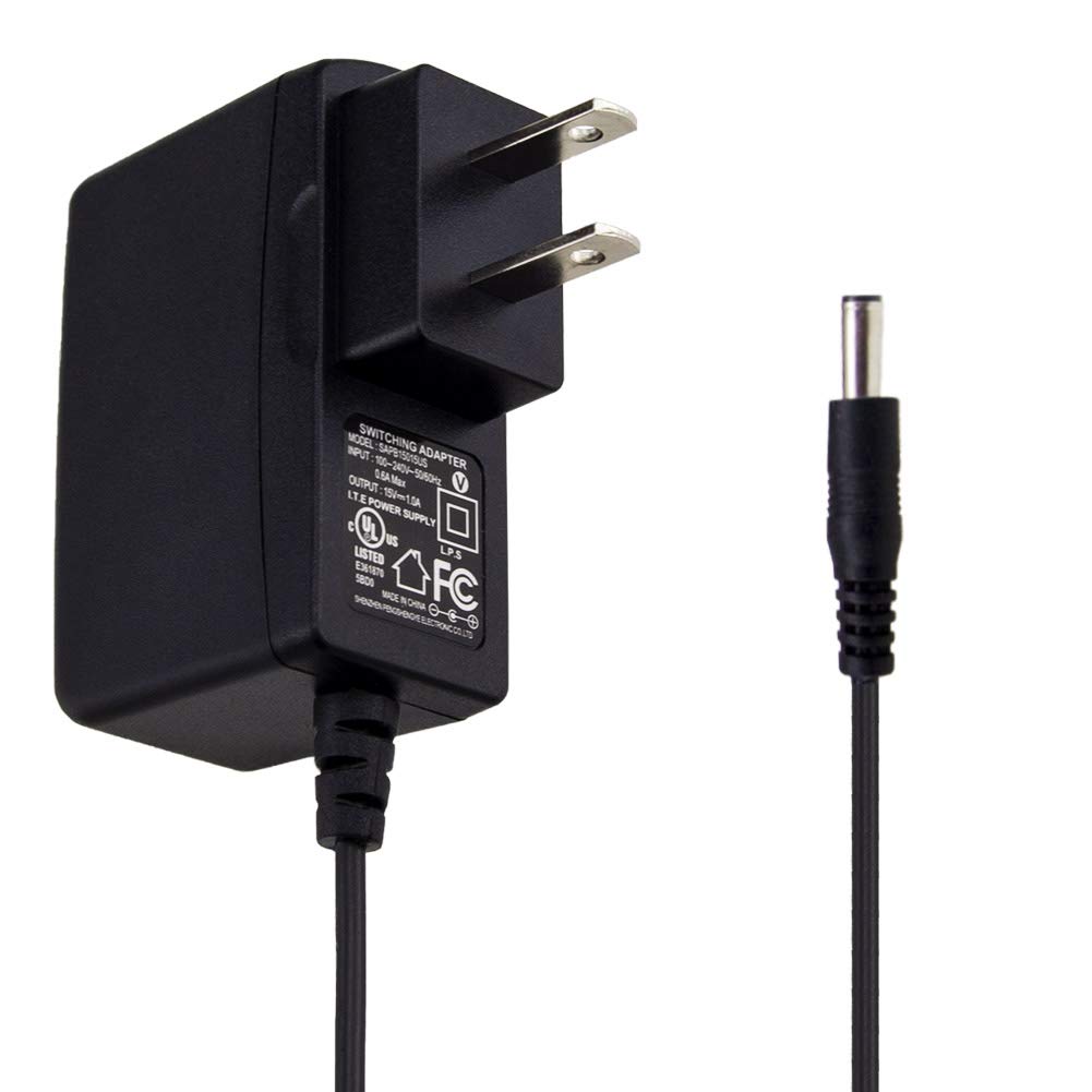 15V 1A DC Power Adapter for 450A-1000A Car Jump Starter - Universal Charger for Auto Battery Booster | Perfect for Emergency Roadside Assistance & Vehicle Maintenance