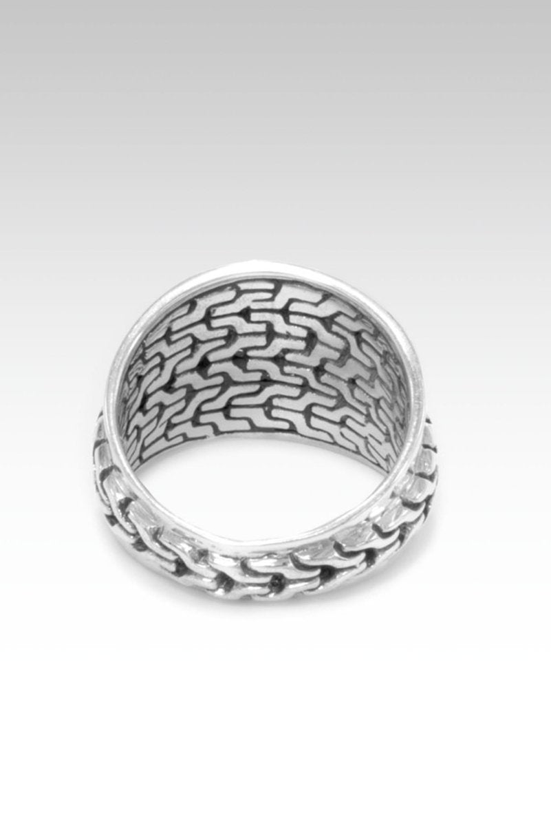 Chain of Courage Ring™ - Stainless Steel Chain Link Ring for Men & Women | Durable & Stylish Jewelry for Everyday Wear, Gifts, and Special Occasions