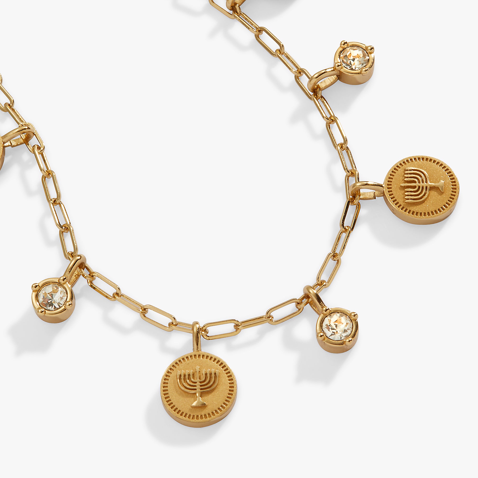 Hanukkah Charm Bracelet - Jewish Holiday Jewelry for Women & Girls - Perfect for Hanukkah Gifts & Celebrations
