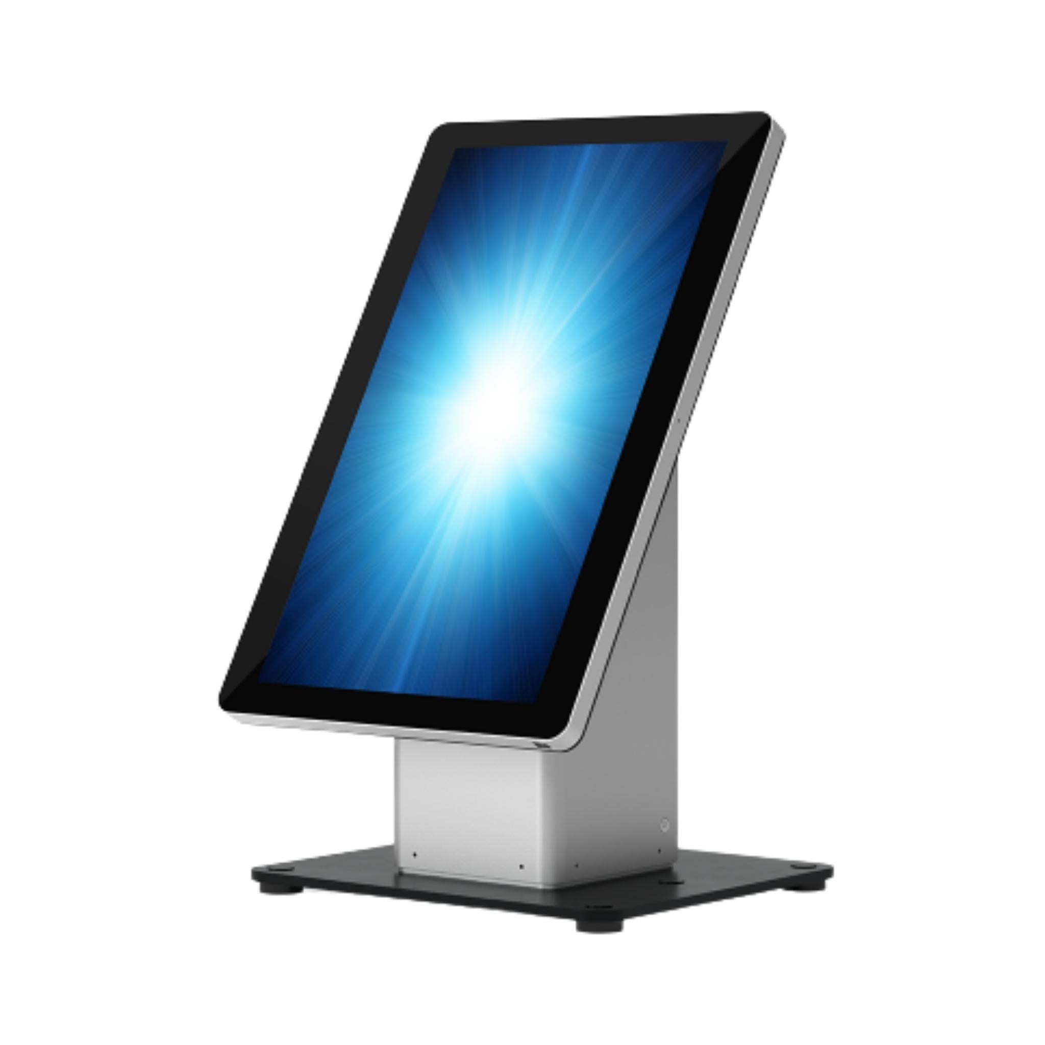 Elo Slim Self-Service Countertop Stand - Compact POS Kiosk for Retail Stores, Restaurants & Hospitality Businesses | Ideal for Ordering, Payments & Customer Check-In