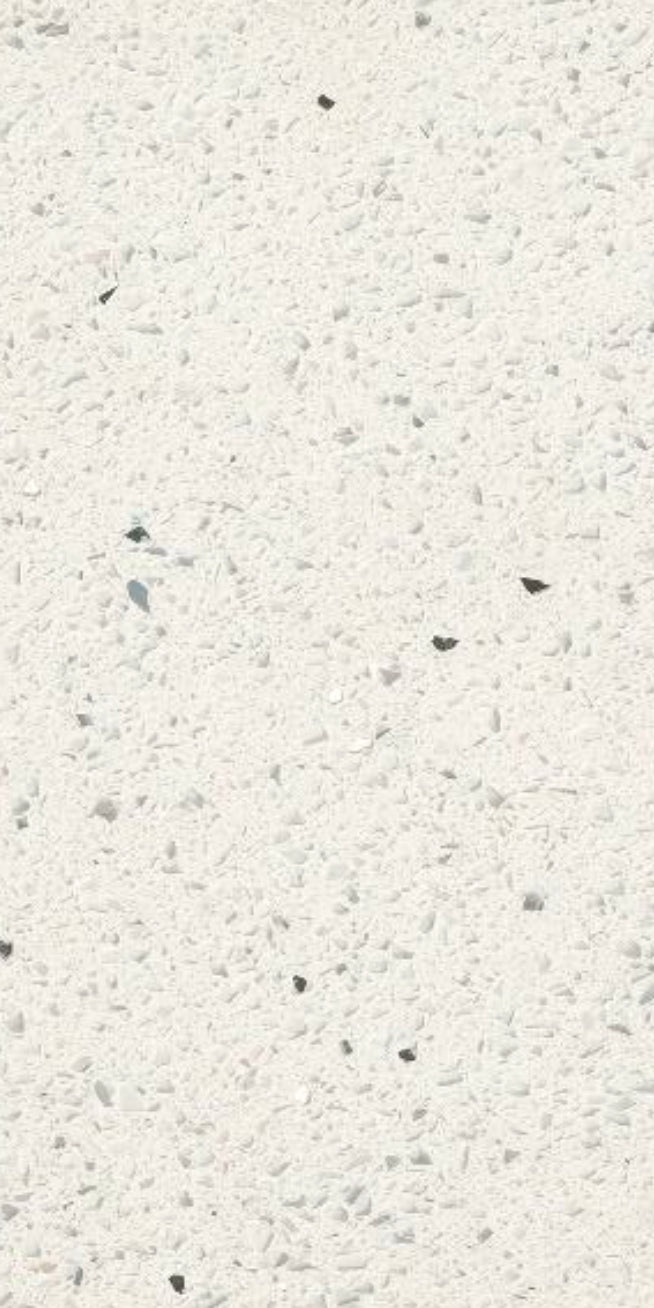 Premium Sparkling White Polished Quartz Countertop Slab 127