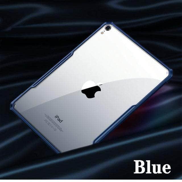 XUNDD iPad Pro 11 12.9 (2020) Transparent Protective Case with Airbag Bumper - Shockproof Kids Safe Cover for School, Travel & Outdoor Activities