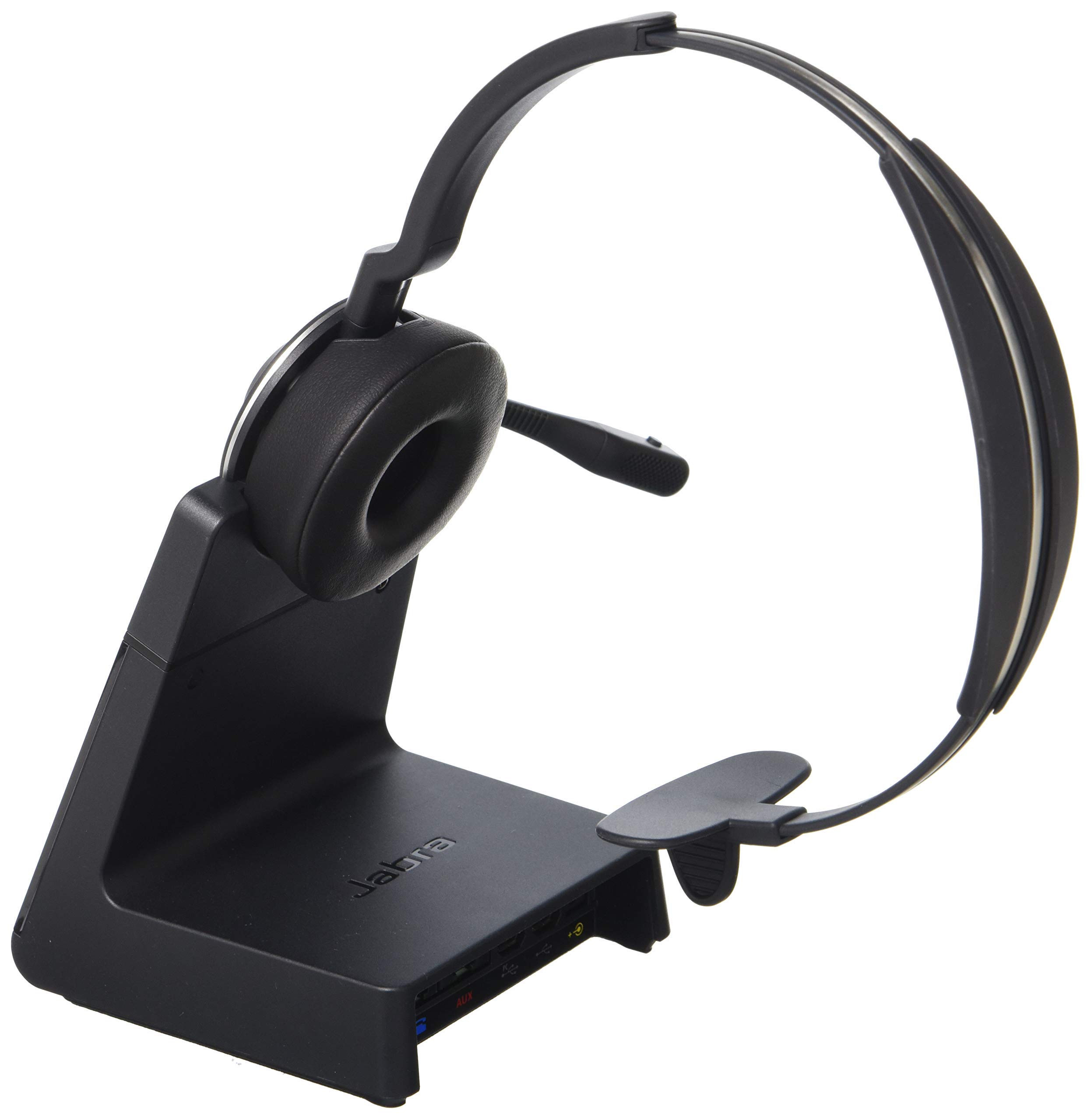 Jabra Engage 75 Mono Wireless Professional UC Headset with Noise Cancelling (Renewed) - Perfect for Remote Work, Call Centers & Office Communications