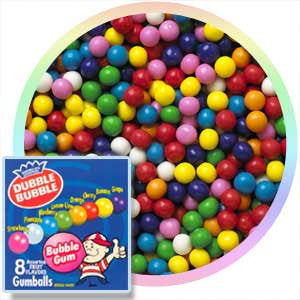 Dubble Bubble Assorted Gumballs - 8500 Count Bulk Pack (0.5 oz Each) | Perfect for Parties, Events, and Vending Machines