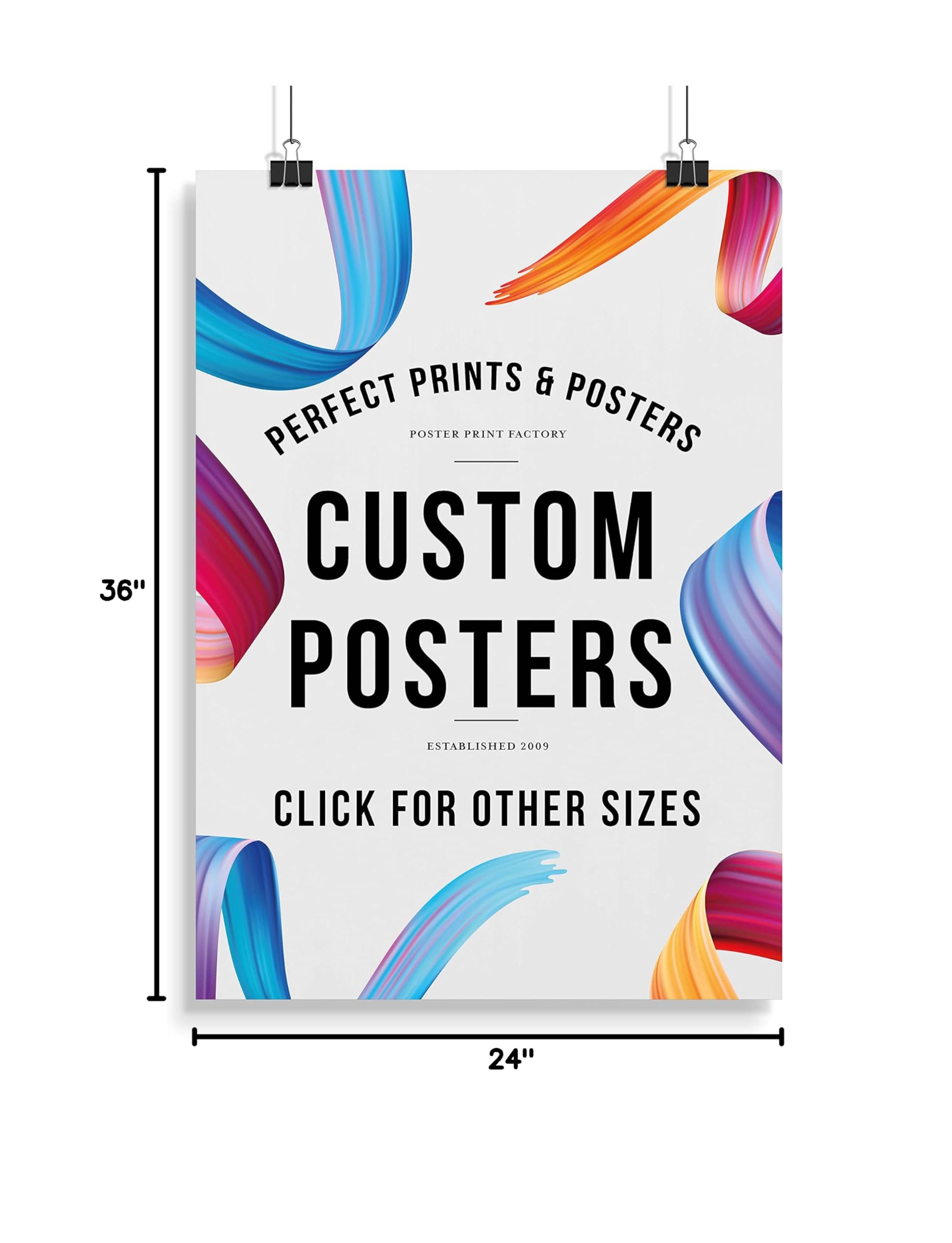 24x36 Custom Photo Poster - Upload Your Own Image for Personalized Wall Art | Glossy or Satin Premium Paper Options | Perfect for Home Decor, Office Art & Gift Ideas