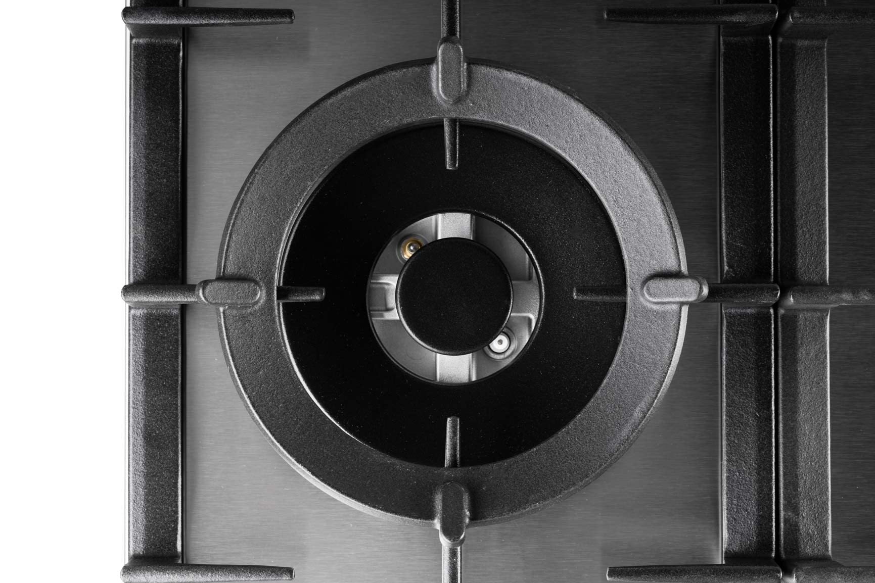 PremierTech PC905L 90cm 5-Burner Gas Stove - Stainless Steel Professional Cooktop with Cast Iron Wok Support | Ideal for Home Kitchen, Restaurant & Commercial Cooking