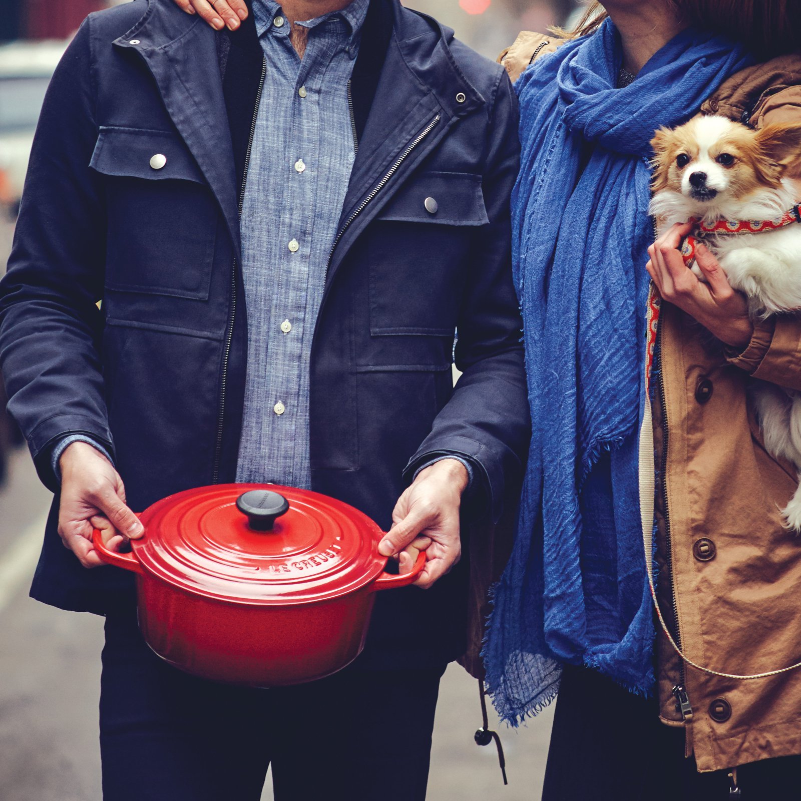 Le Creuset Enameled Cast Iron Signature Round Dutch Oven 2 Quart - Classic Marseille Blue for Braising, Stewing & Baking - Perfect for Soups, Casseroles & Family Dinners