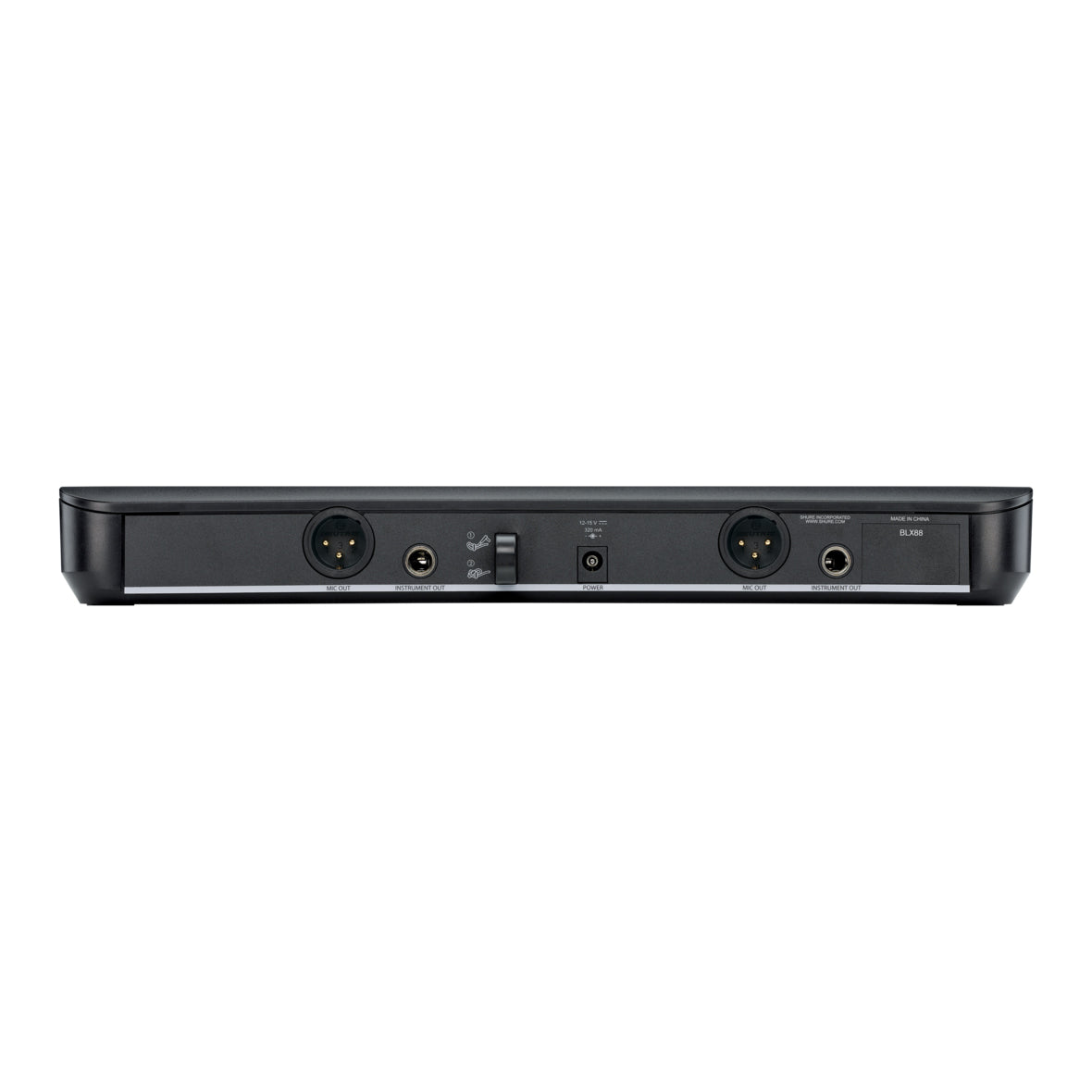 Shure BLX1288/CVL Wireless Microphone System with PG58 Handheld Mic & CVL Lavalier Mic - Professional Audio for Live Performances, Presentations & Events