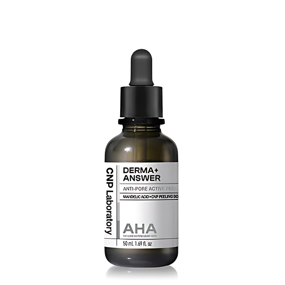 CNP Derma+ Answer Anti Pore Active Peel Ampule 50ml - Korean Skincare for Pore Minimizing & Exfoliation - Perfect for Daily Skincare Routine & Acne-Prone Skin