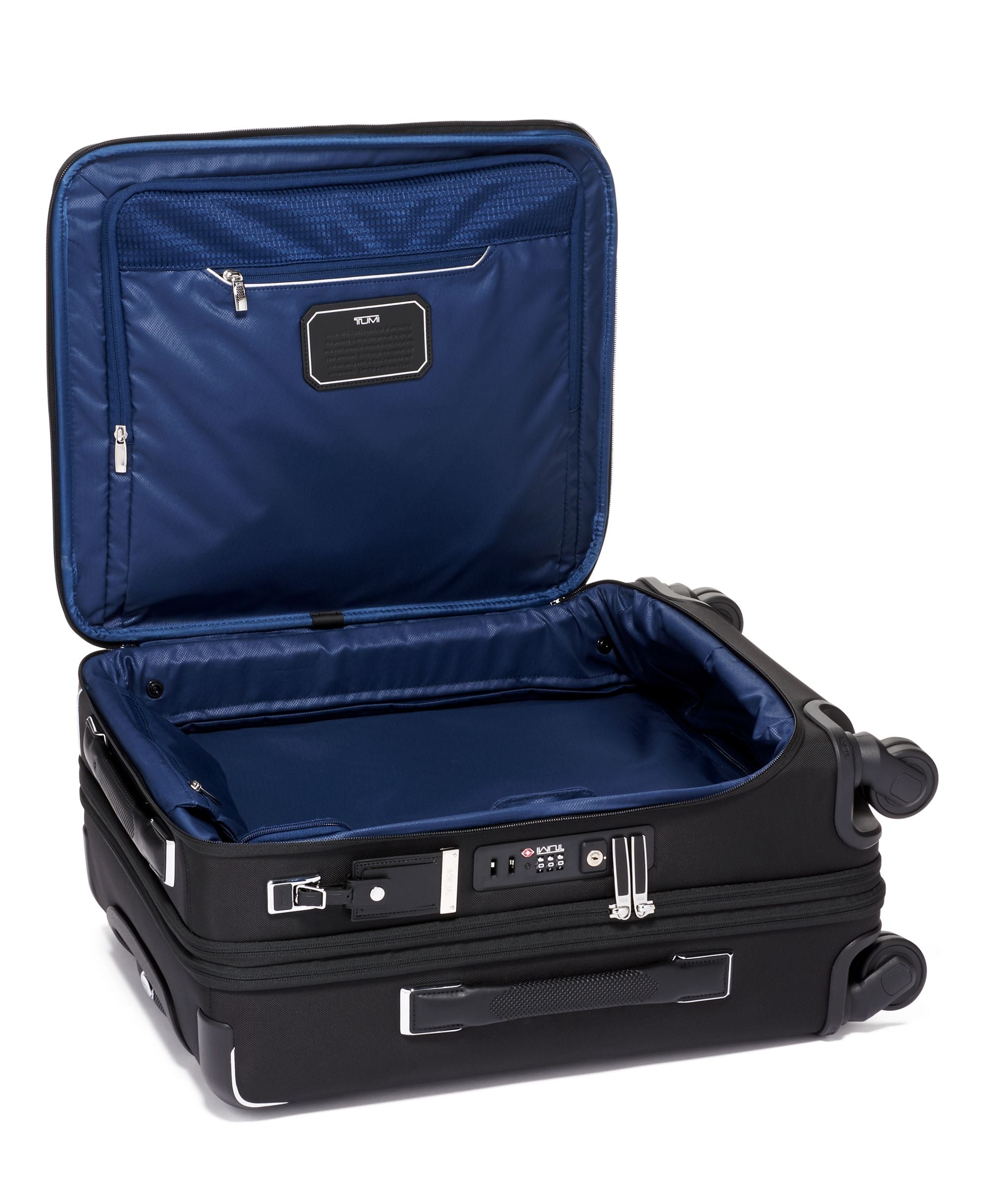 Tumi Arrivé Continental Dual Access 4 Wheeled Carry On Luggage - Lightweight Spinner Suitcase for Business Travel & Weekend Getaways | Durable Polycarbonate Shell with TSA Lock & Organized Interior Compartments