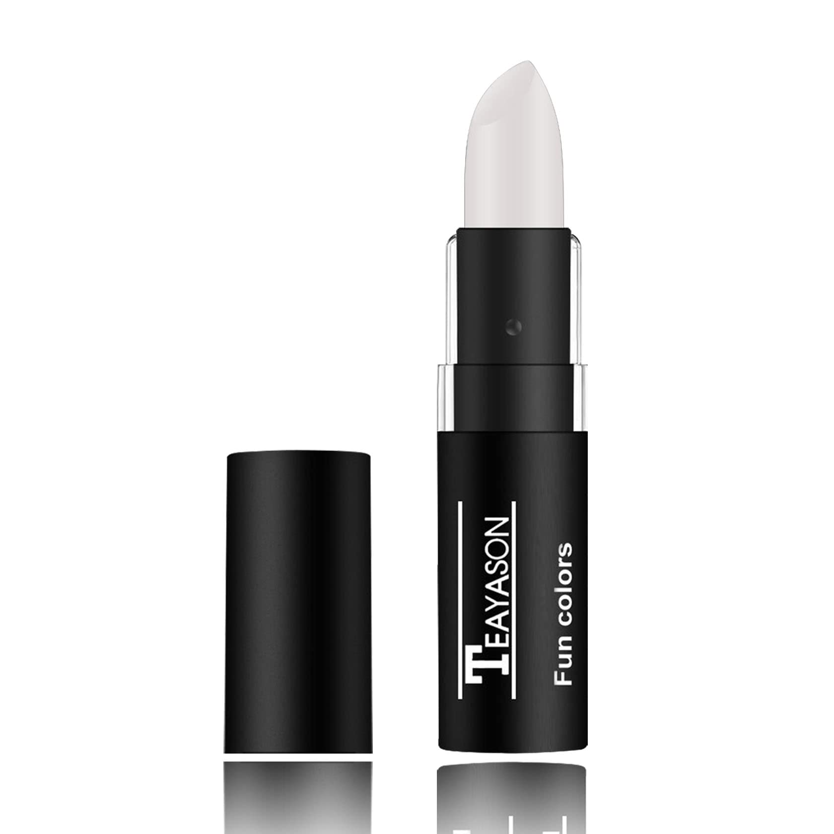 Professional White Clown Makeup Stick - Waterproof Face & Body Paint for Halloween, Cosplay, Football, Baseball, Softball, Goth & Vampire SFX Makeup - Perfect for Costume Parties, Theater Performances & Sports Events