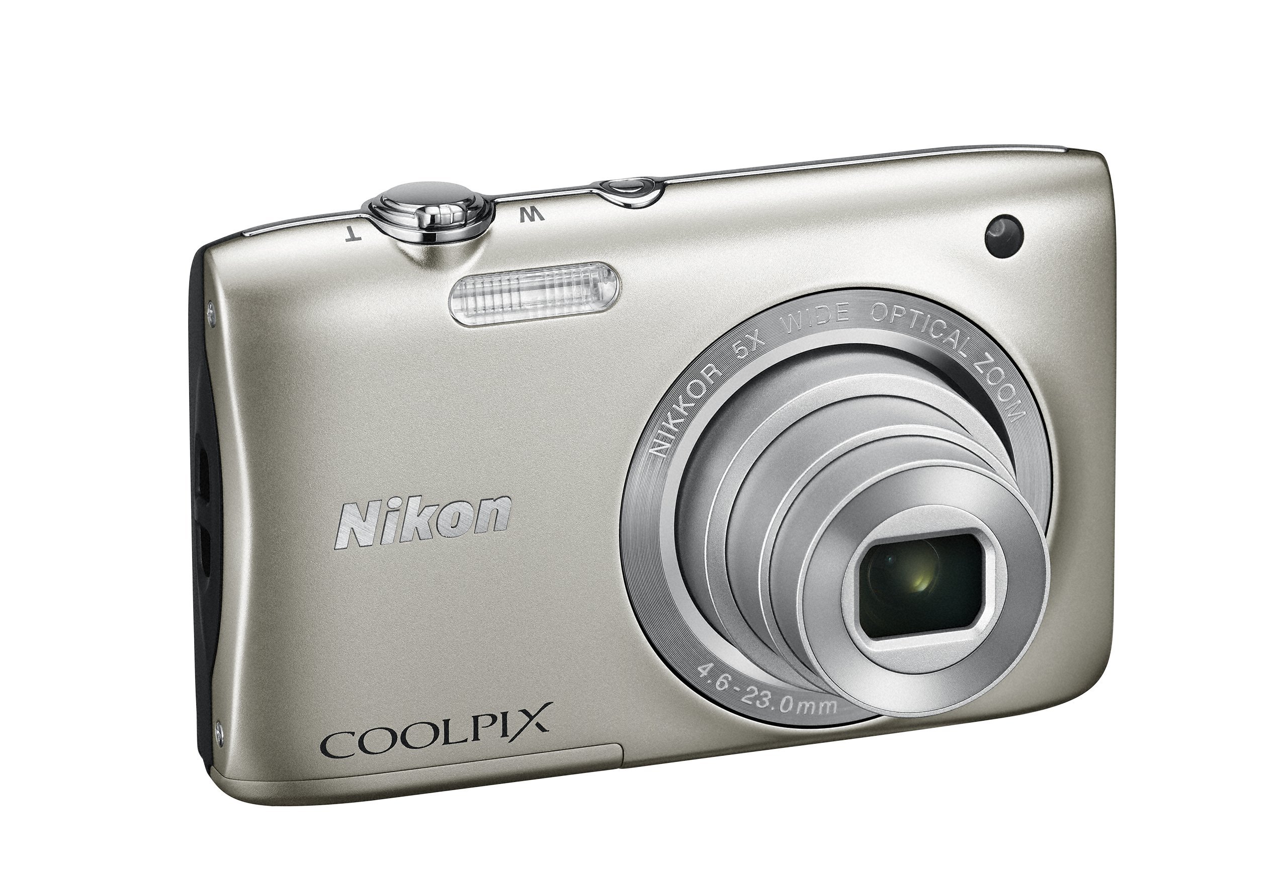 Nikon COOLPIX S2900 16MP Digital Camera with 8x Optical Zoom - Silver (S2900SL) | Compact & Lightweight for Travel, Vlogging & Everyday Photography