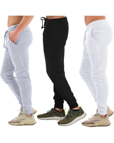 3 Pack | Athletic Heather | Black | White