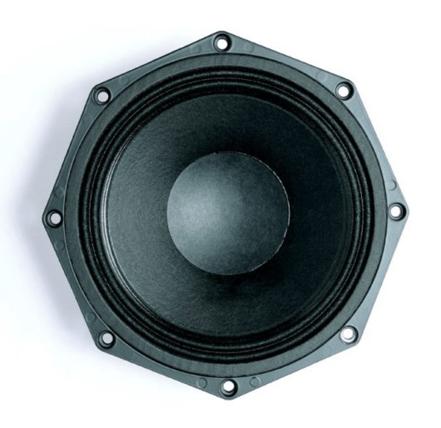 B&C 8PS21 8 Ohm 200W Ferrite 2.0 Voice Coil Woofer Speaker - High Power Bass for Home Theater, Car Audio & Live Sound Systems