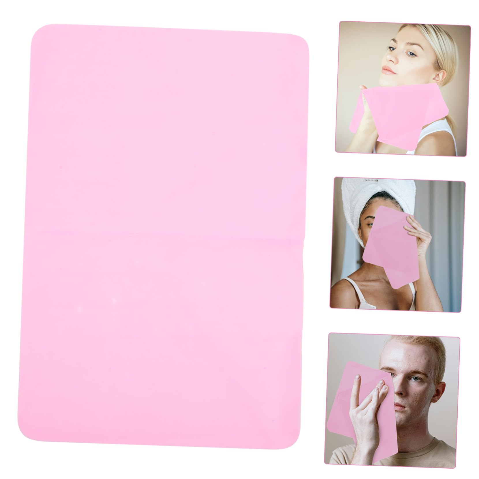 3 Pack PVA Facial Cleansing Sponges - Soft Makeup Remover Wipes, Reusable Makeup Brush & Beauty Blender for Gentle Exfoliation & Deep Cleaning | Perfect for Daily Skincare, Travel & Makeup Removal