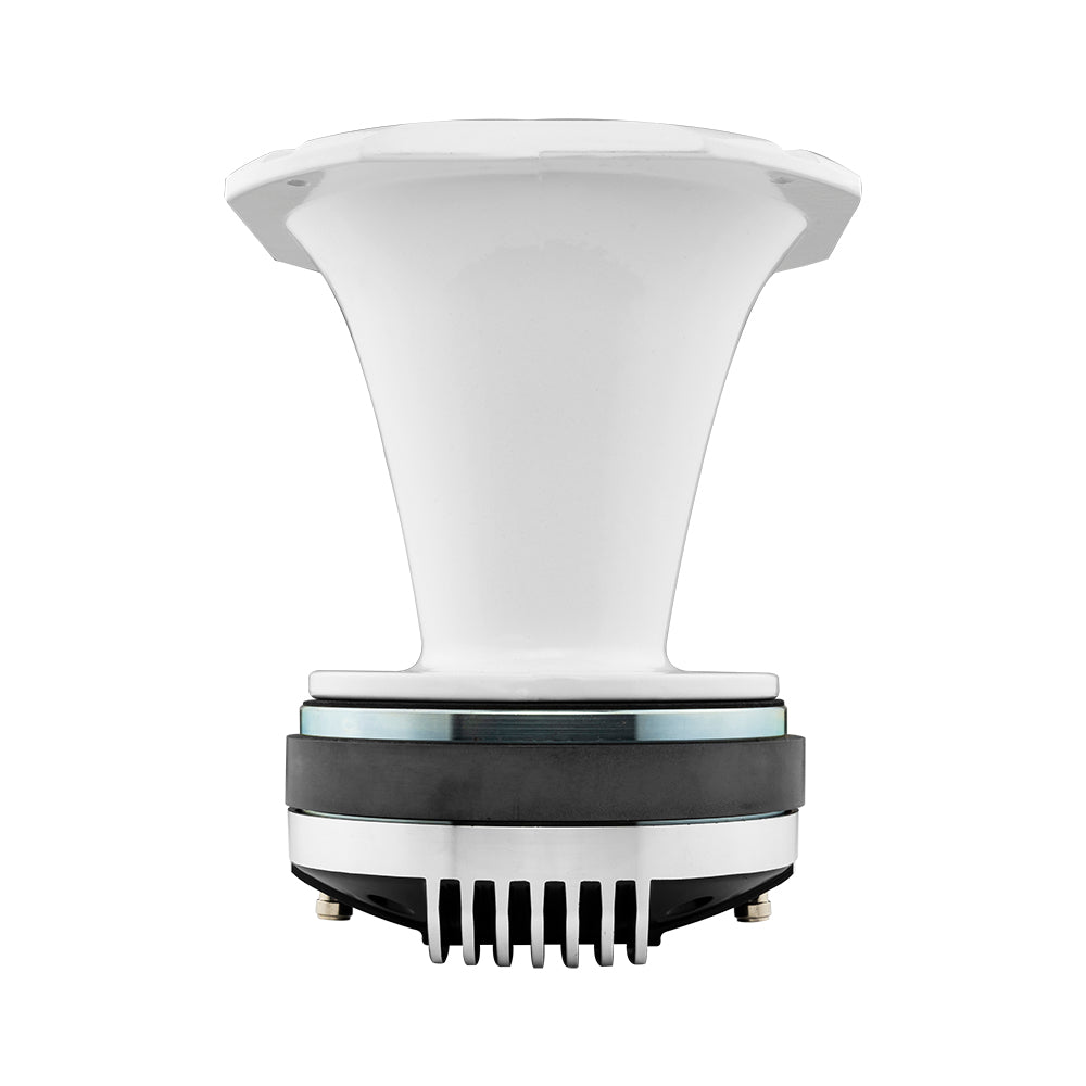 DS18 PRO HA100/WH Bolt On 2 Aluminum Horn - High Performance Car Audio Upgrade for Trucks & Motorcycles - Perfect for Off-Road Adventures & Urban Commuting