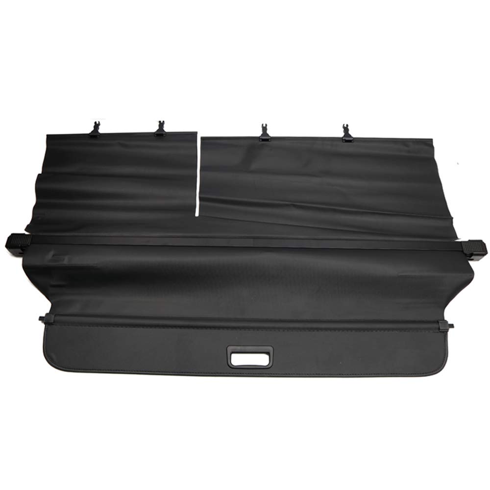 Black Retractable Tonneau Cover for Nissan X-Trail 2008-2013 - Durable Truck Bed Cargo Security Shield | Perfect for Camping, Road Trips & Outdoor Adventures