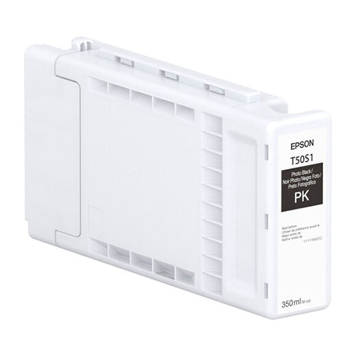 Epson T50S UltraChrome XD3 Photo Black Ink Cartridge 350ml (T50S120) - High-Quality Printer Ink for Professional Photo Printing, Art Projects & Home Office Use