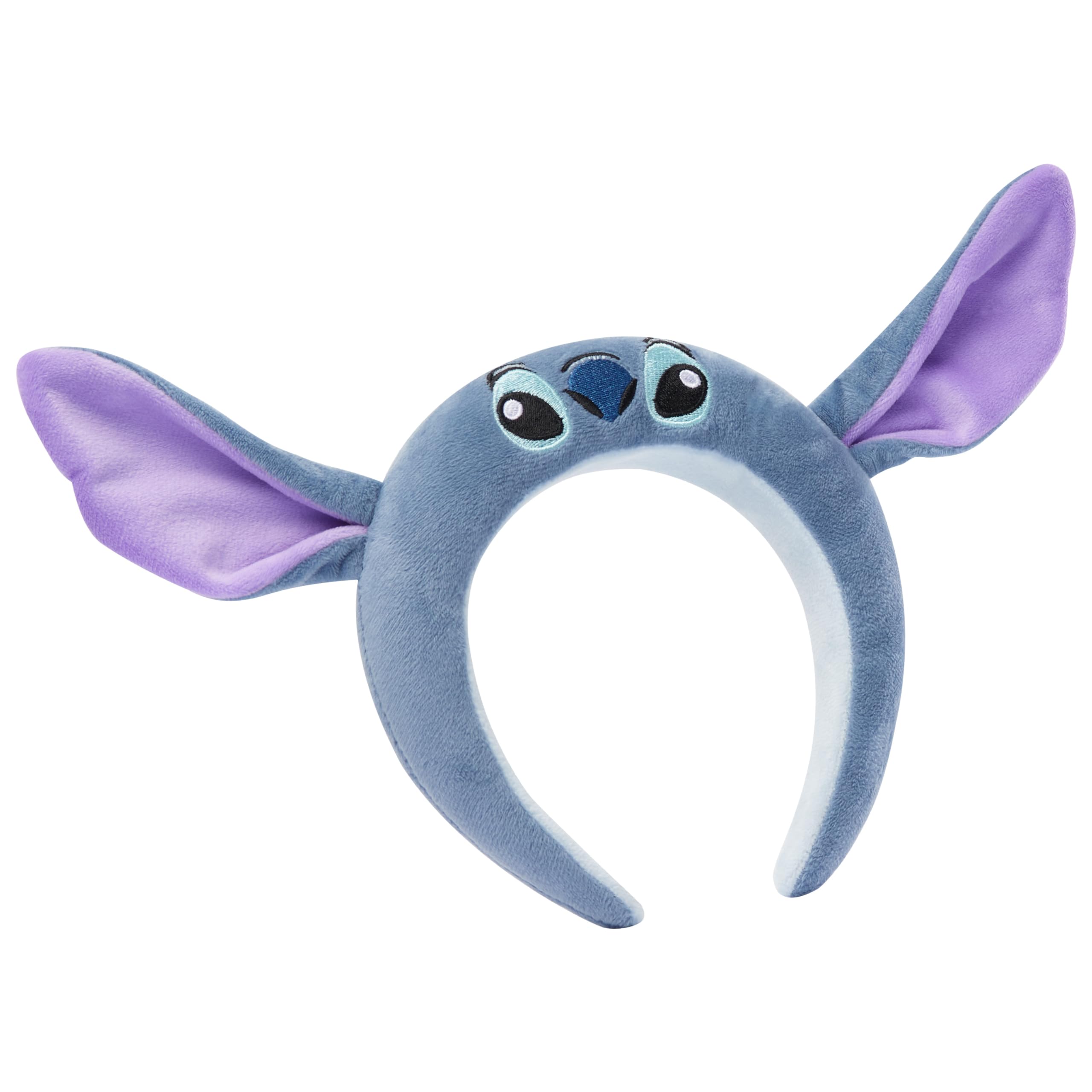 Disney Stitch Girls Headband with Ears - Cute Hair Accessories for Kids & Teens - Perfect for Skincare, Fancy Dress Parties, Cosplay & Stitch Themed Gifts - Great for Birthday, Halloween & Disney Fans