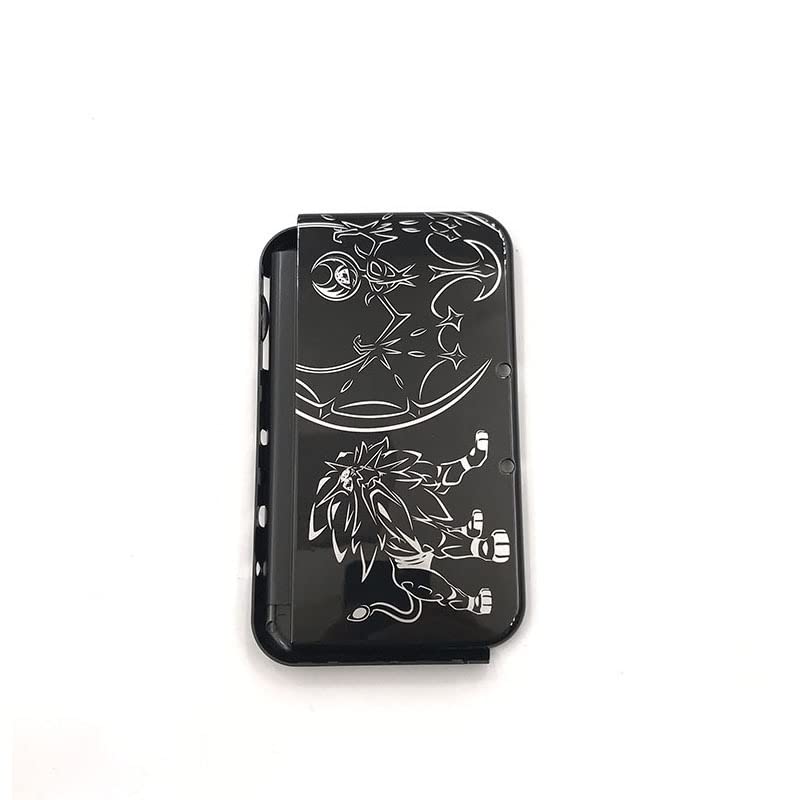 Premium Replacement Housing Shell Cover Case for New 3DS LL/XL - Top & Back Panel Game Console Protection (Sun & Moon Edition) - Perfect for Gaming Enthusiasts & DIY Repair Scenarios