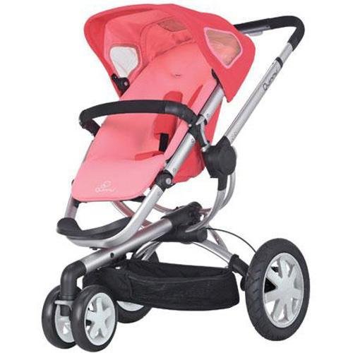 Quinny Classic Buzz Stroller - Lightweight Baby Stroller with Adjustable Handle, Pink | Perfect for Shopping, Travel & Daily Walks