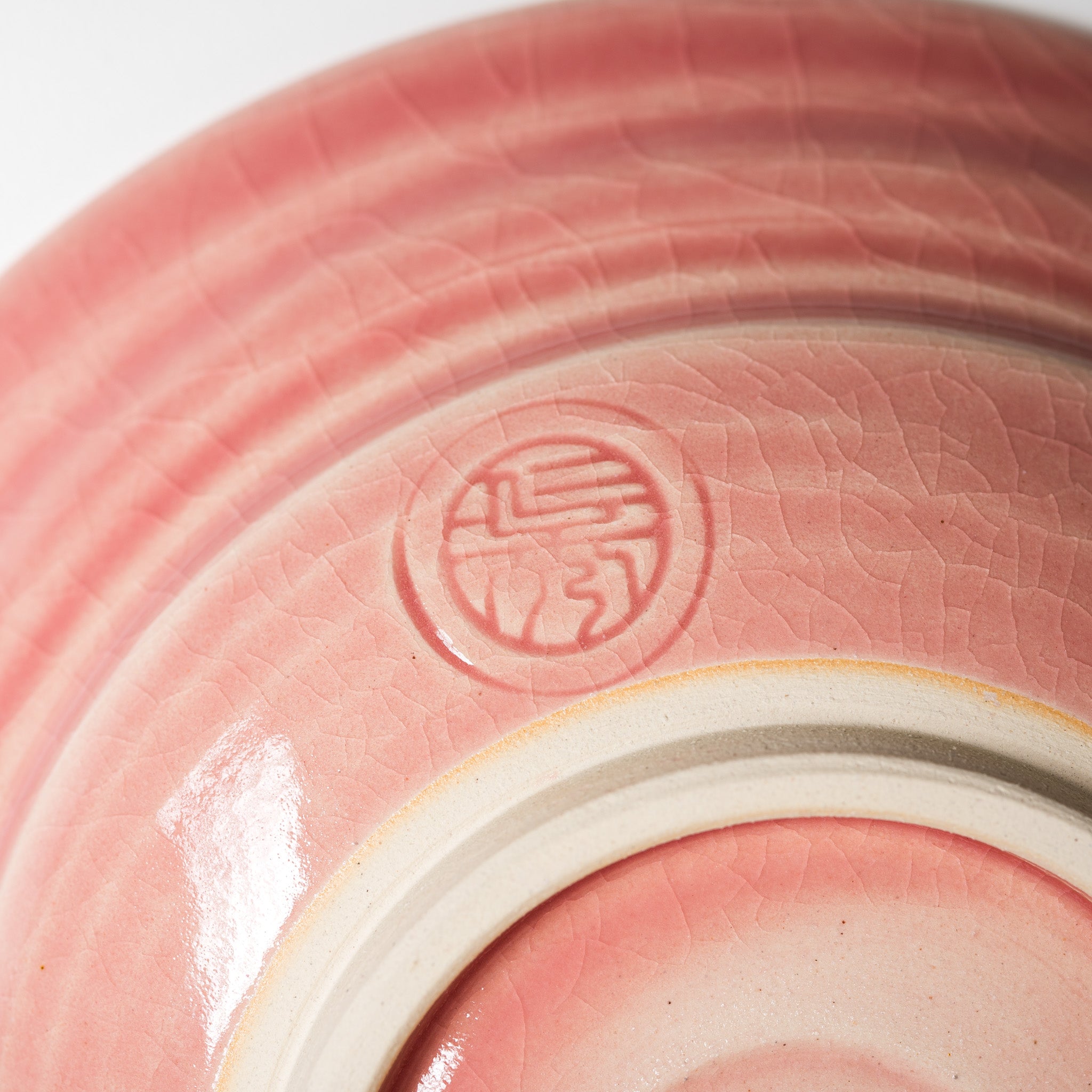 NINSHU 21cm Deep Plate - Omuro Cherry Design, Japanese Style Ceramic Dinnerware for Sushi, Ramen, and Asian Cuisine | Elegant Home Dining & Restaurant Use