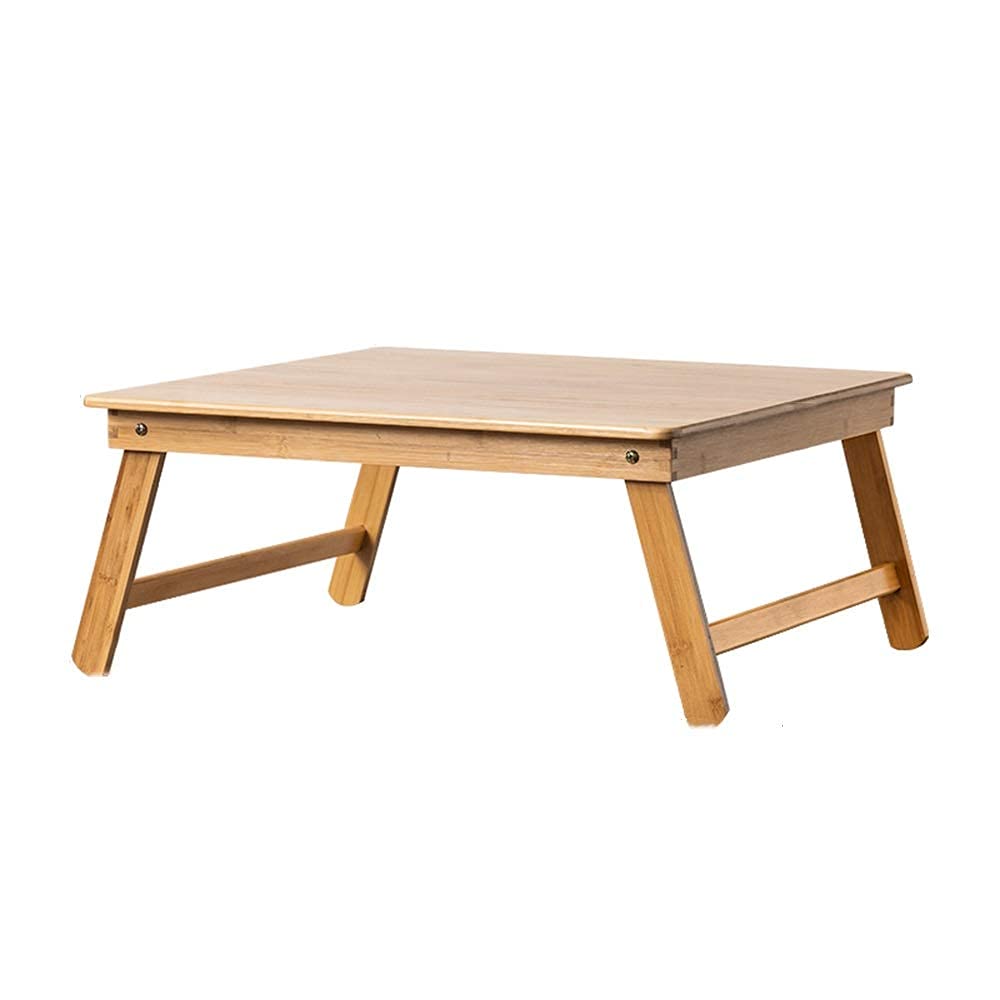 Foldable Bamboo Side Table for Living Room - 23.6
