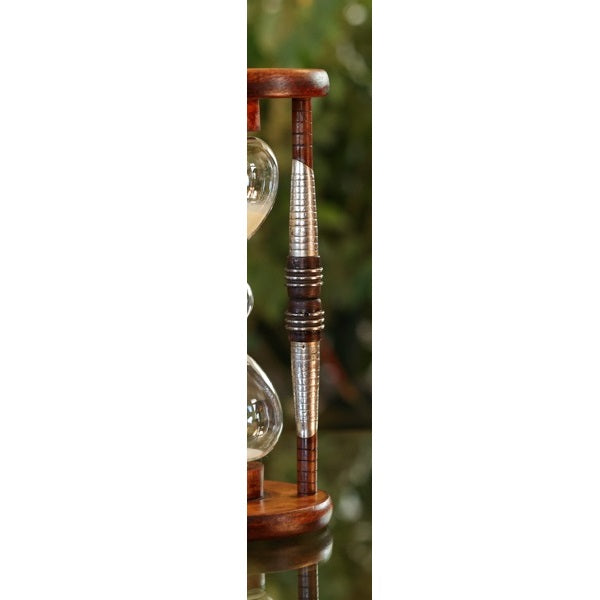 Vintage Wooden Spool Bobbin Kit - Antique Hourglass Sewing Thread Holder for Quilting, Embroidery & Crafting - Perfect for DIY Projects & Handmade Gifts