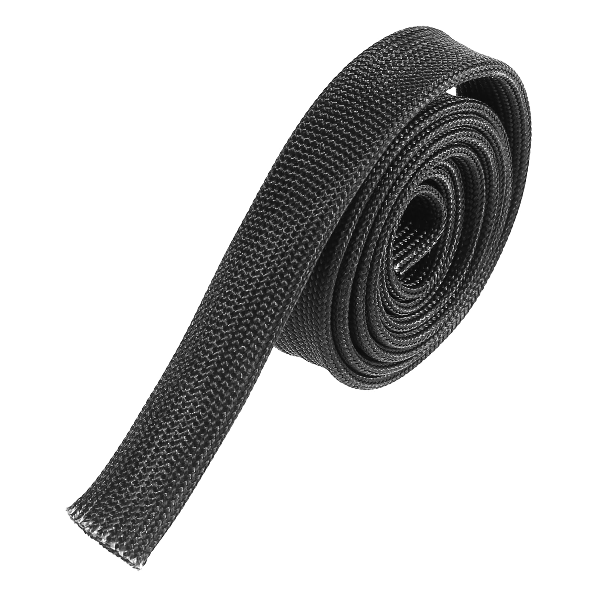 X AUTOHAUX 10mm x 3.2ft Fiberglass Heat Shield Sleeve - High Temperature Resistant Wire Loom Protector (3/8