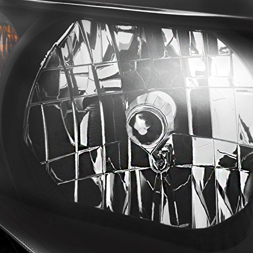 AKKON Black Headlights Replacement Pair Set for Toyota Corolla S & XRS - Driver & Passenger Side - Upgrade for Night Driving & Enhanced Style
