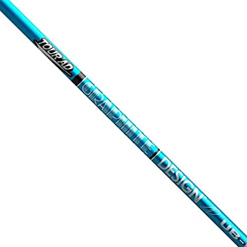 Graphite Design Tour AD UB 7 Driver Shaft with Adapter & Grip - High Performance Golf Shaft for Distance & Accuracy | Perfect for Low Spin Drives & Tournament Play