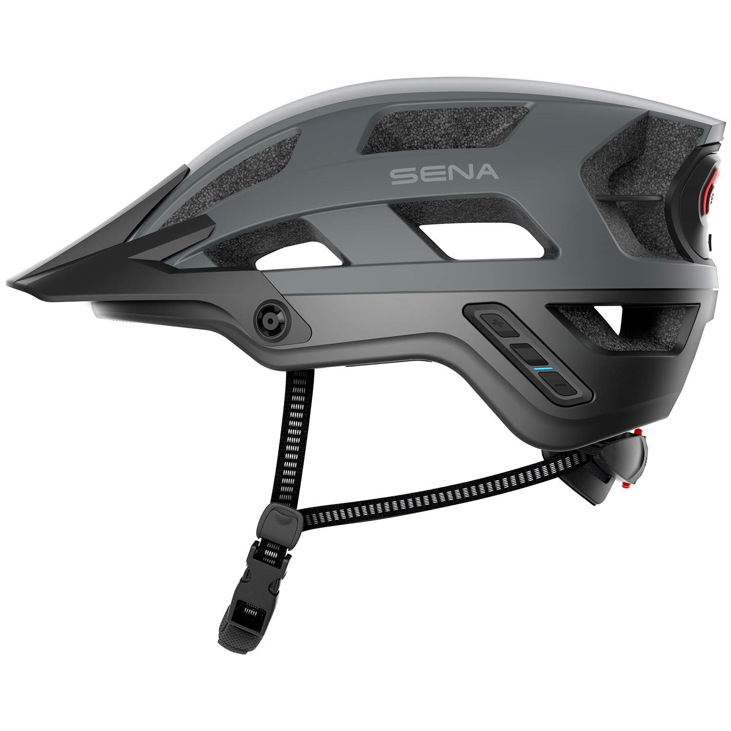 Sena M1 Evo Smart Bike Helmet with Bluetooth Intercom, Music Streaming, GPS Navigation & Hands-Free Calls - Perfect for Cycling, Commuting & Outdoor Adventures