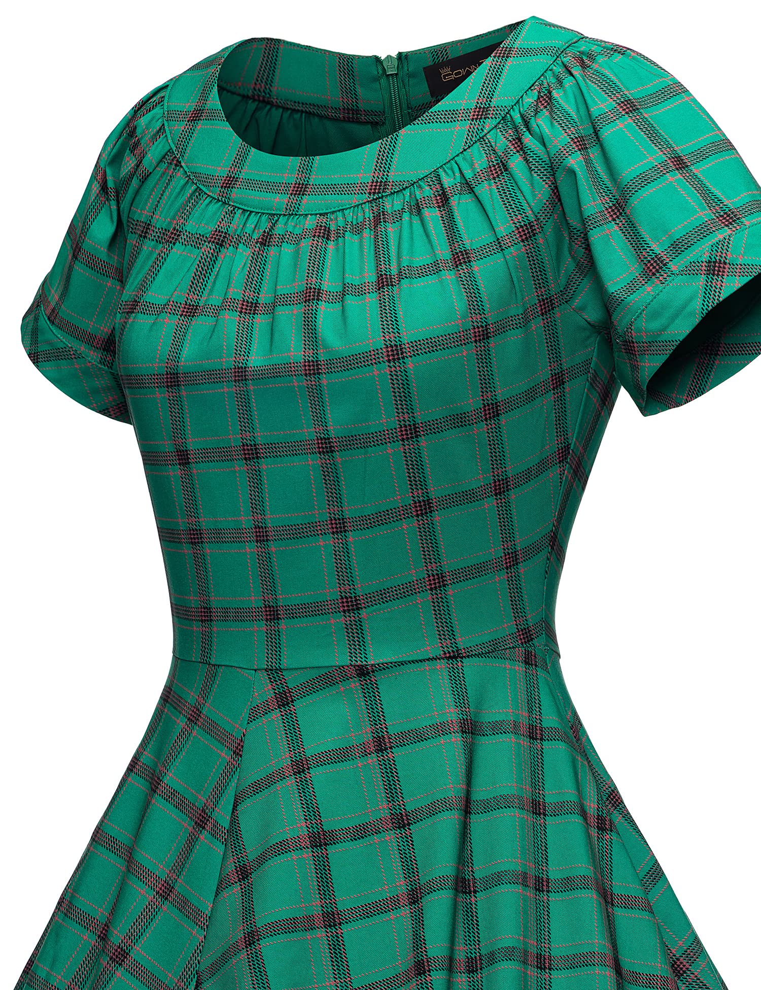 Vintage 1950s Rockabilly Prom Dress for Women - Retro Cocktail Party Gown | 1950s Style Swing Dress for Prom, Homecoming, Pinup Photoshoot & Vintage Themed Parties
