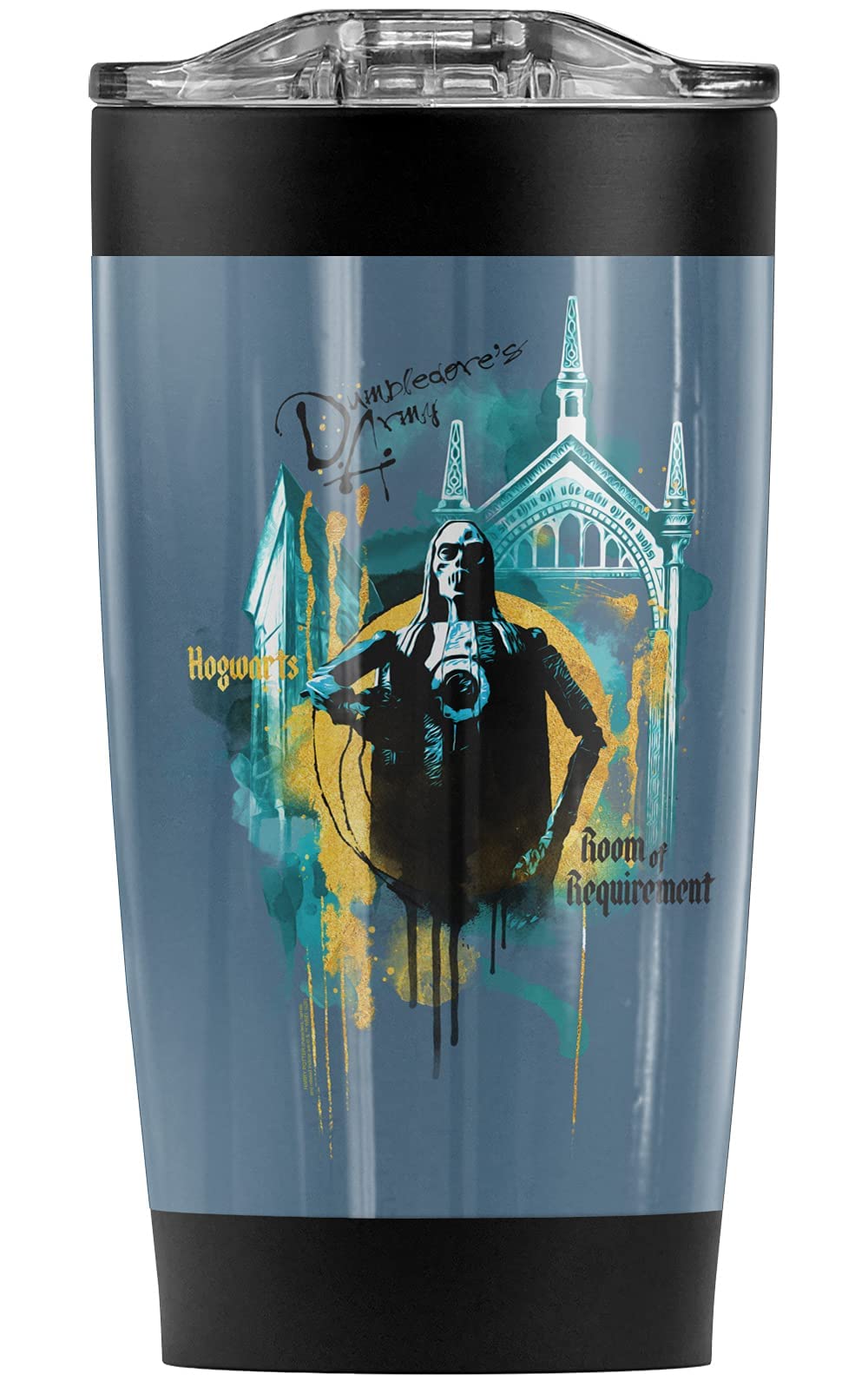 Harry Potter Room of Requirement Stainless Steel Tumbler 20oz - Vacuum Insulated Travel Mug with Leakproof Lid for Coffee, Tea & Cold Drinks | Perfect for Office, Commuting & Outdoor Adventures