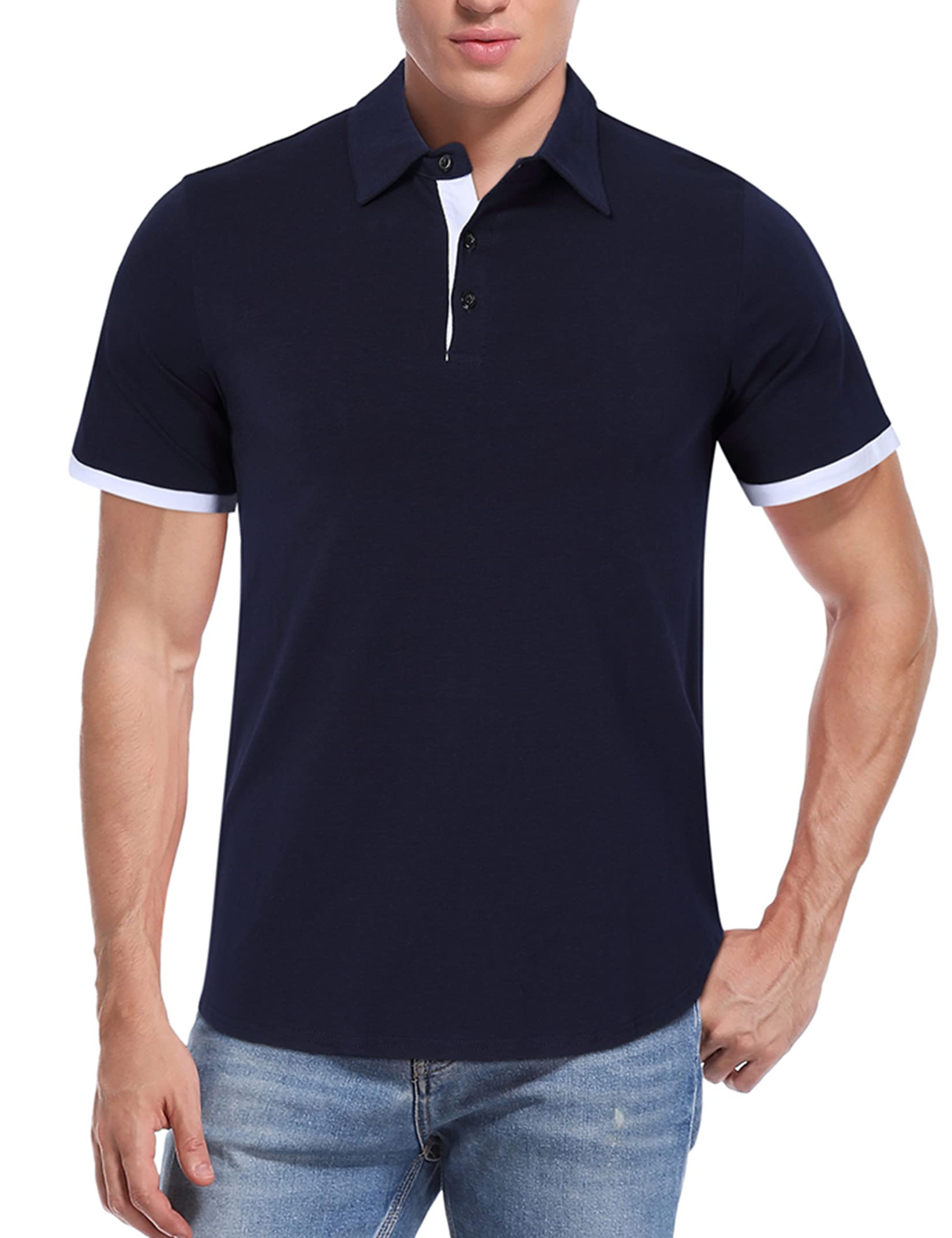Men's Classic Casual Button-Down Shirt - Comfortable & Stylish for Work, Office, and Everyday Wear