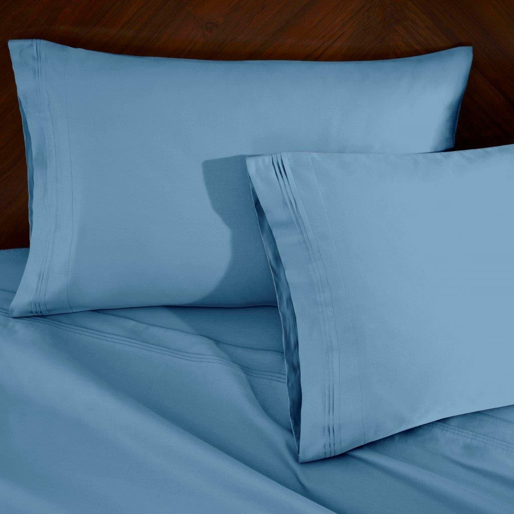 Premium 1500 Thread Count Egyptian Cotton Sheet Set - Eco-Friendly, Breathable & Hypoallergenic - Perfect for Luxury Bedding & Hot Sleepers