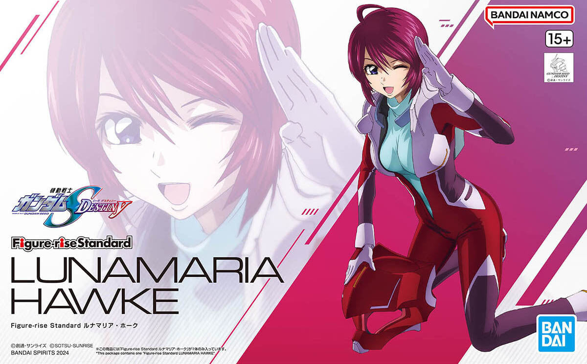 Figure Rise Standard Gundam Seed Destiny Lunamaria Hawke Model Kit - High-Quality Anime Action Figure for Collectors & Gundam Fans - Perfect for Display, Gift Giving & Anime Enthusiasts