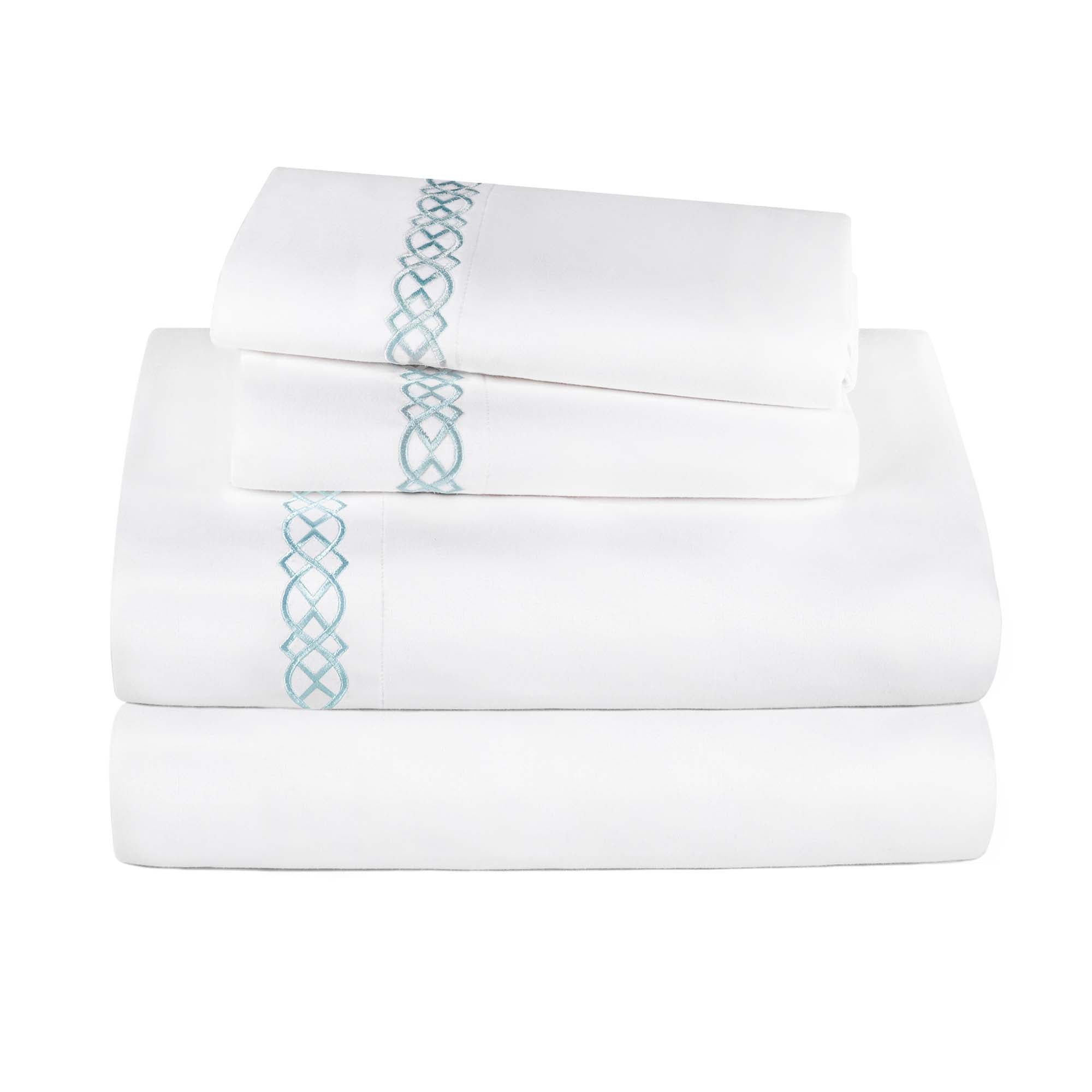Luxury 1000 Thread Count Egyptian Cotton Bed Sheet Set - Queen Size, Soft & Breathable for Ultimate Comfort - Perfect for Master Bedroom, Guest Room & Hotel Use