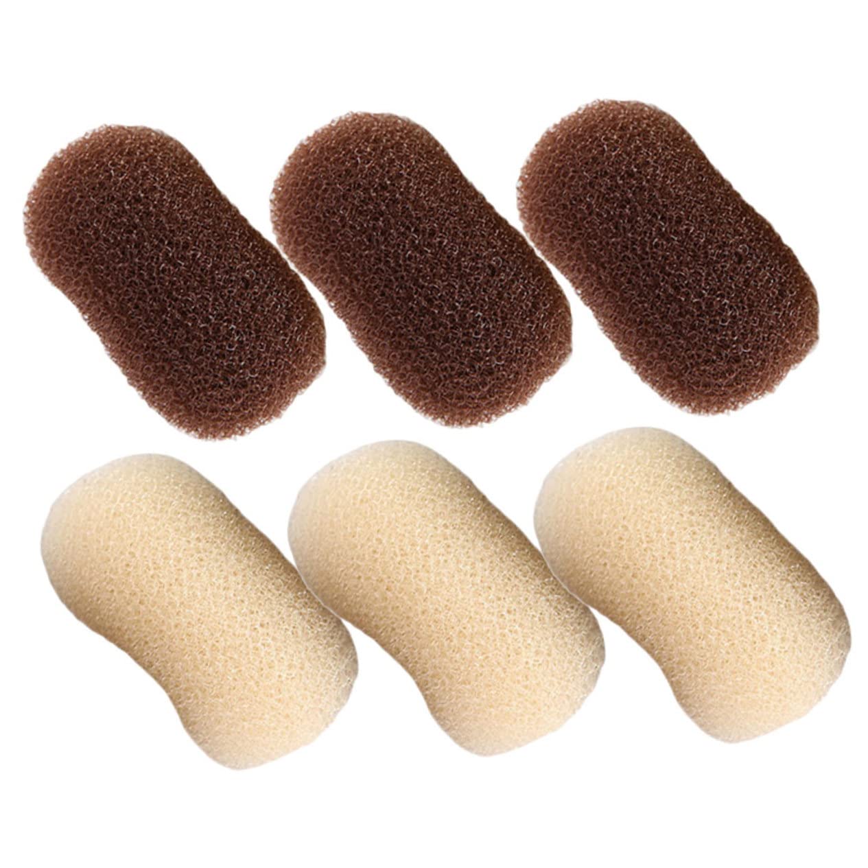 Minkissy 6pcs Hair Clips for Women & Girls - Decorative Volume Bump Clips for Hair Padding & Styling - Perfect for Weddings, Parties, and Everyday Hairstyles