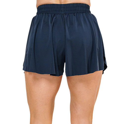 Flowy Shorts for Women - Comfortable High Waist Black Summer Shorts | Casual Wear, Beach, Yoga, Lounge