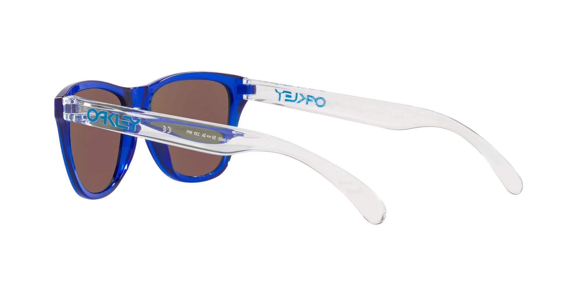 Oakley OJ9006 Frogskins XS Square Sunglasses - Polarized UV Protection, Lightweight & Durable for Men & Women - Perfect for Running, Cycling & Outdoor Sports
