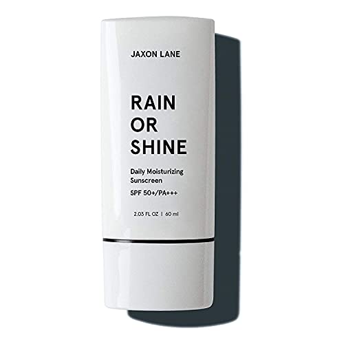 RAIN OR SHINE SPF 50 Anti-Aging Face & Body Sunscreen Moisturizer with Green Tea, Hyaluronic Acid, Vitamin C & E - Natural Skincare for Daily Protection, Hydration & Brightening (2.03 Oz, Pack of 4) | Perfect for Outdoor Activities, Beach & Daily Sun Defense