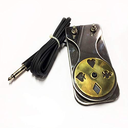 Heavy Duty Flat Foot Switch for Tattoo Machine - Professional Pedal Control for Tattoo Artists - Perfect for Tattoo Studios & Home Use