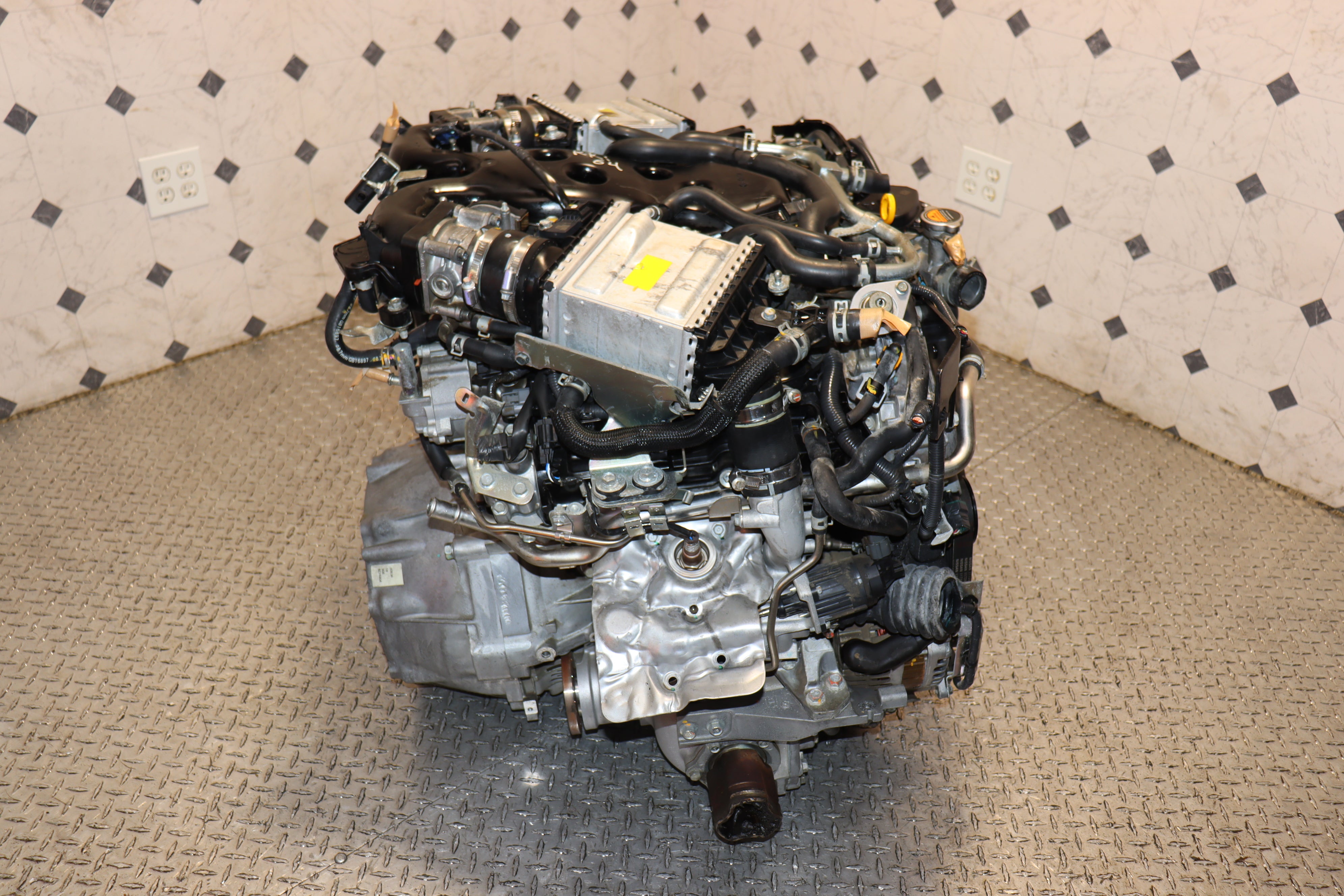 JDM VR30DDTT 3.0L Twin Turbo Engine for 2016-2023 INFINITI Q50 Q60 AWD - High Performance Replacement Engine for Racing & Daily Driving